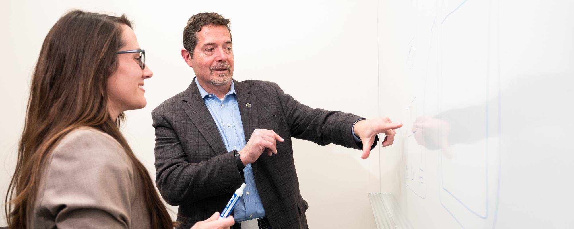 Developers collaborating.